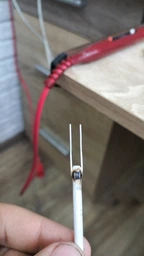 Паяльник JCD 908S 80W с дисплеем и регулировкой температуры 180 - 500℃ (красный)