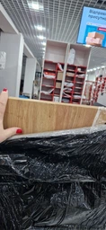 Стол кухонный с металлическими ножками Дуб Крафт Золотой 100*60см ножки ножки с регулировкой черный матовый фото от покупателей 1