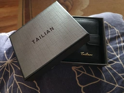 Чоловічий шкіряний гаманець TAILIAN T120 Black