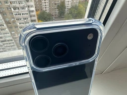 Противоударный чехол для Apple iPhone 17 Pro / 18 Pro Fruct Crystal с бортиками Anti-Yellow Прозрачный 108 фото от покупателей 1