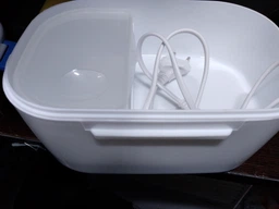 Ланч-бокс електричний The Electric Lunch Box з підігрівом 220V / 12V. Термос для їжі з підігрівом зелений фото від покупців 1