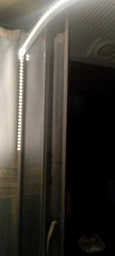 Світлодіодна LED стрічка 1 метр із USB 5V, білий нейтральний, світильник для підсвічування, живлення від павербанку 5 вольт, 4000K фото від покупців 1