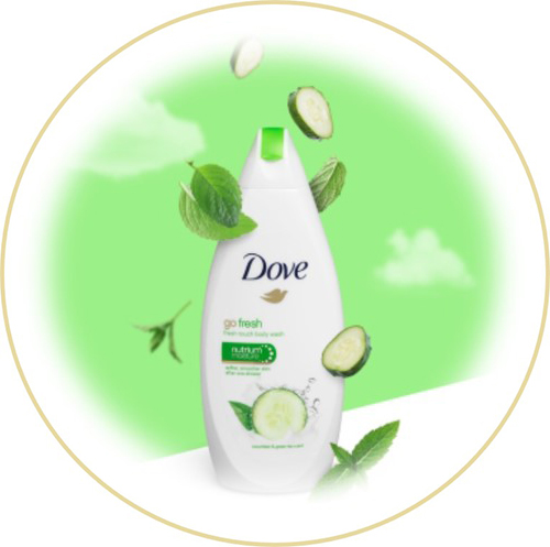 Жидкое крем-мыло Dove Красота и уход 500 мл (4000388179004)