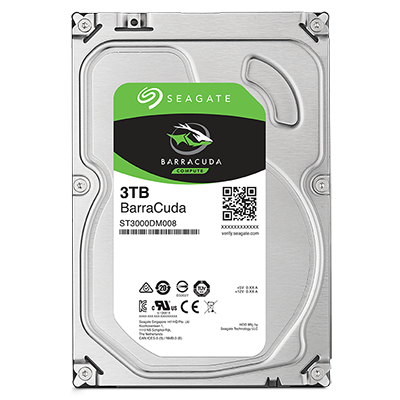 Жесткий диск Seagate BarraCuda HDD 1TB 7200rpm 64MB ST1000DM010 3.5 SATA III