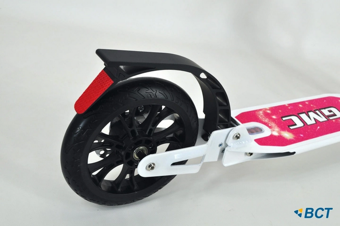 a picture of scooters
