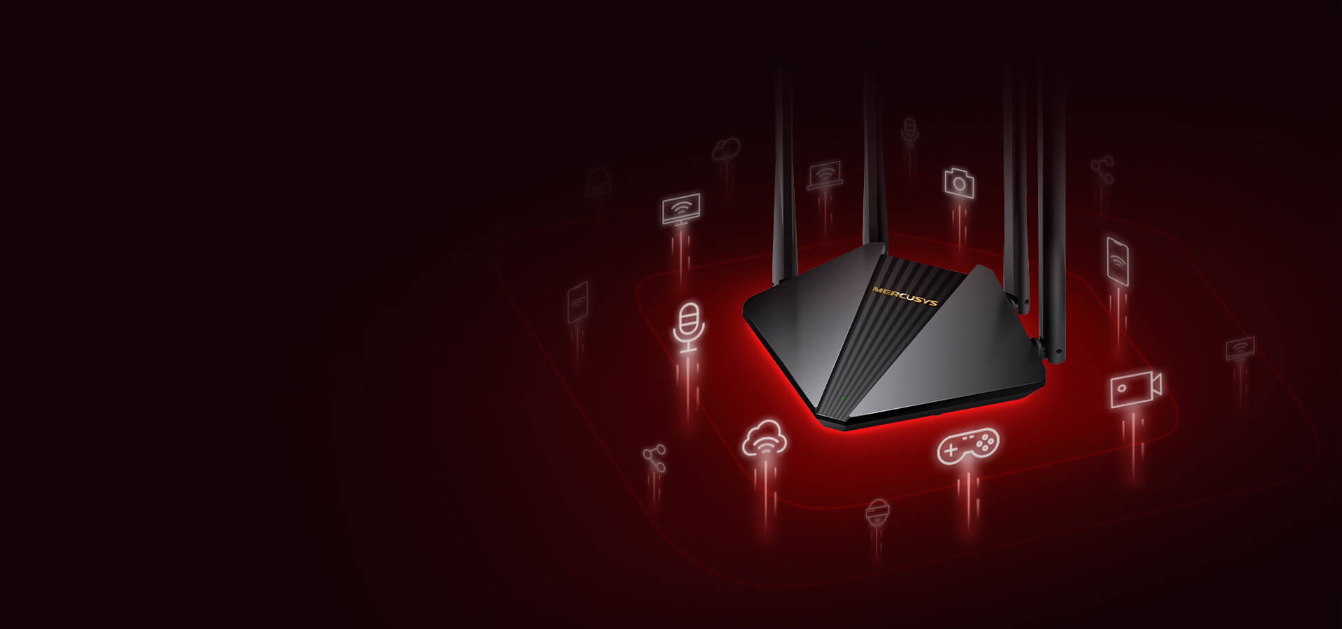 Маршрутизатор Mercusys MR30G WiFi5/ AC1200 / 1 Гбіт/с / 2*2MU-MIMO ...