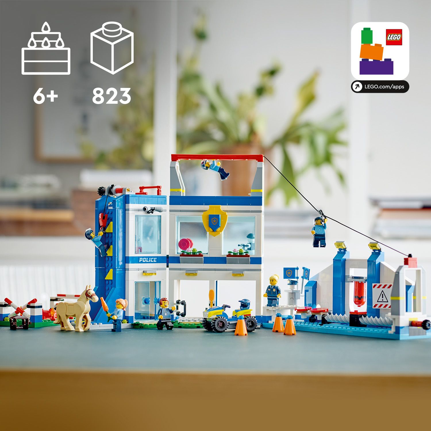 Конструктор LEGO City Полицейская академия 823 детали (60372) – фото,  отзывы, характеристики в интернет-магазине ROZETKA | Купить в Украине:  Киеве, Харькове, Днепре, Одессе, Запорожье, Львове