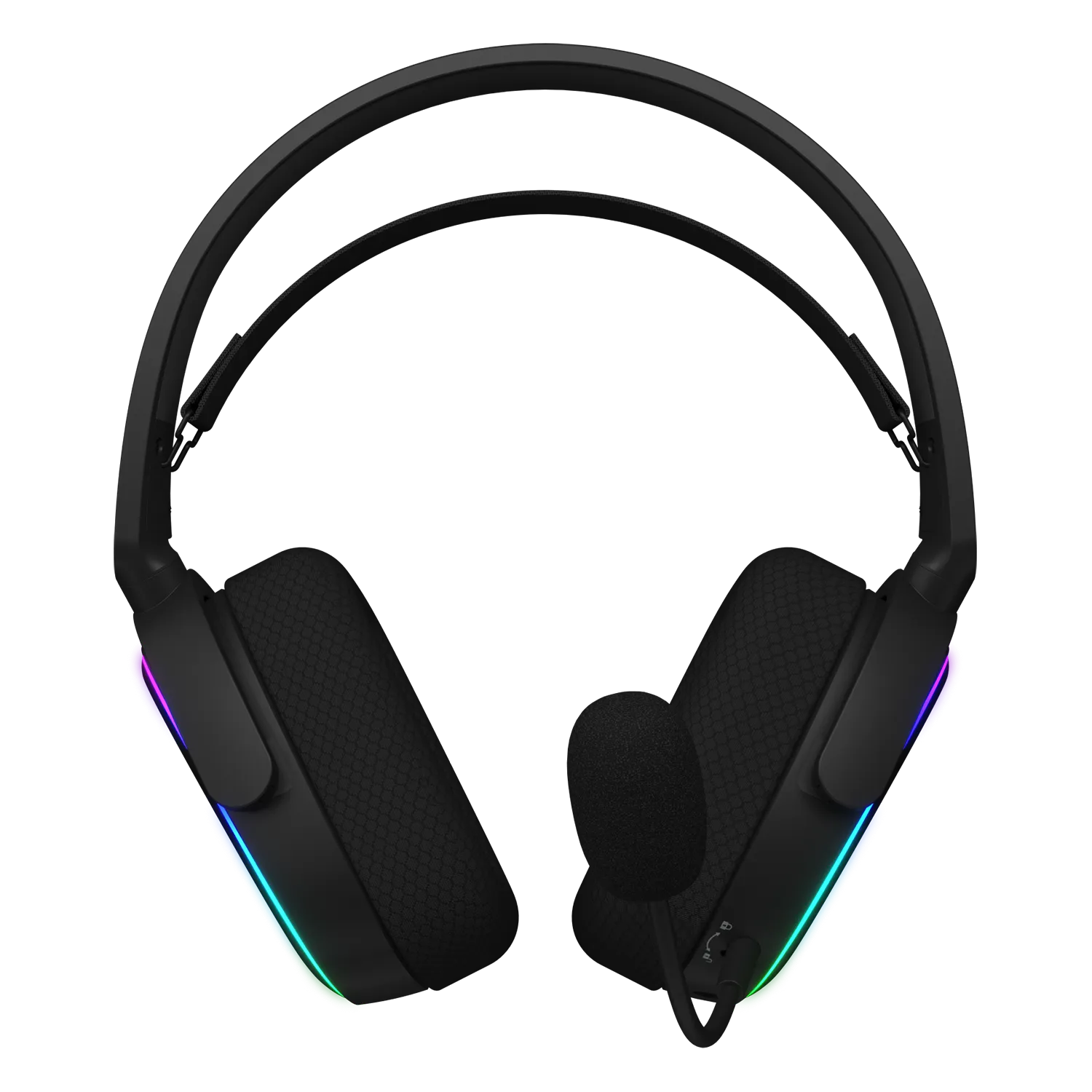 Наушники Hator Phoenix Wireless RGB Tri-mode Black (HTA-870