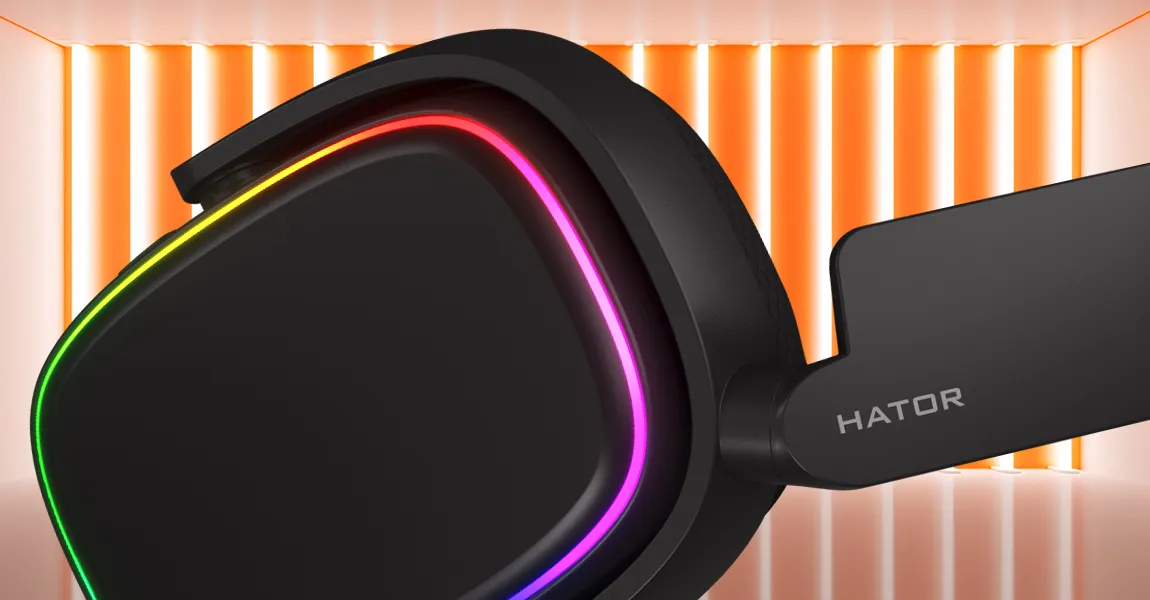 Наушники Hator Phoenix 7.1 RGB (HTA-842) + Мышь Hator Stellar PRO (HTM ...