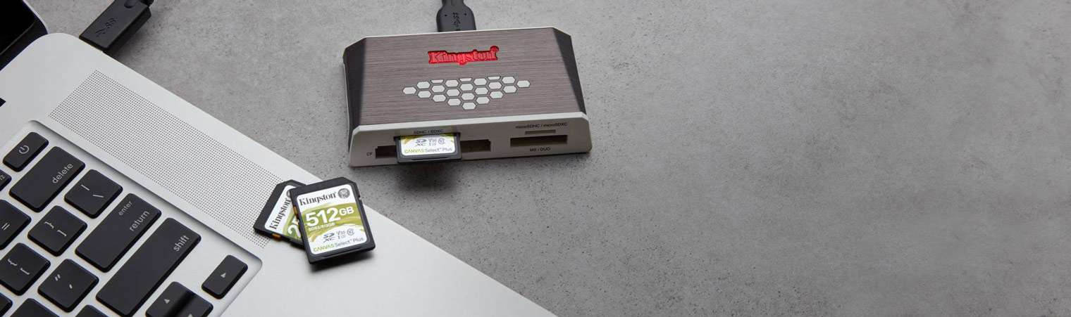 Kingston SDXC Canvas Select Plus Class 10