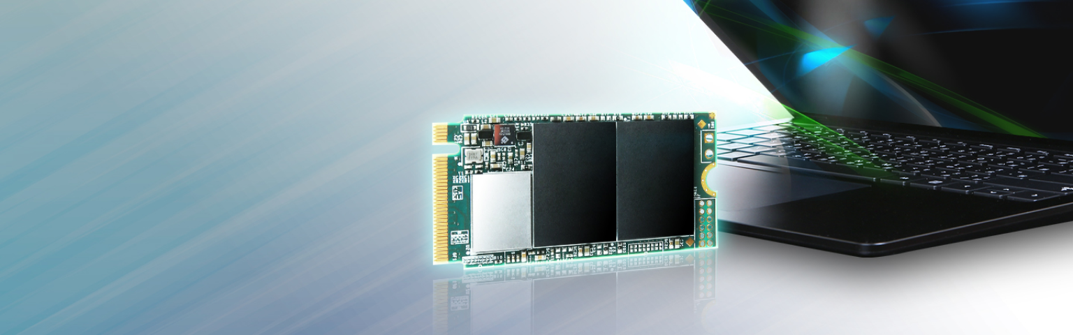SSD диск Transcend 400S 512GB NVMe M.2 2242 PCIe 3.0 x4 3D NAND