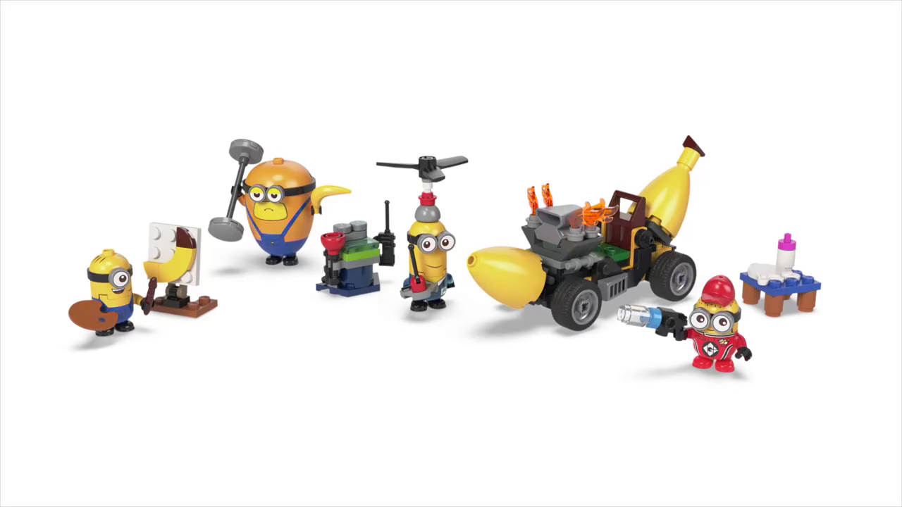 Конструктор LEGO Despicable Me Миньоны и банановый автомобиль 136