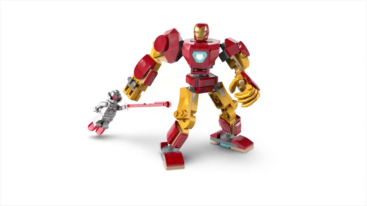 Конструктор LEGO Marvel Робот Железного Человека против Альтрона