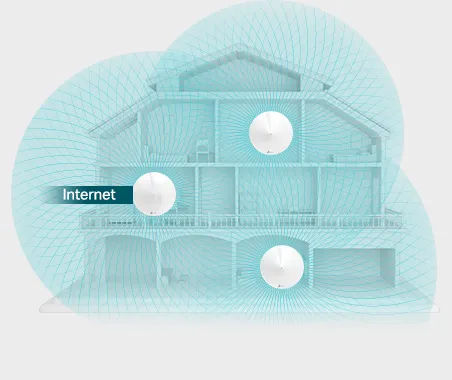 Маршрутизатор TP-LINK Deco M5 (3-pack) MESH система WiFi5 / AC1300