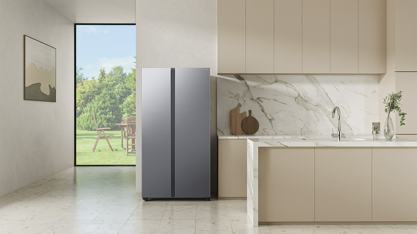 Side-by-side холодильник Samsung RS70F65Q1FUA – фото, отзывы