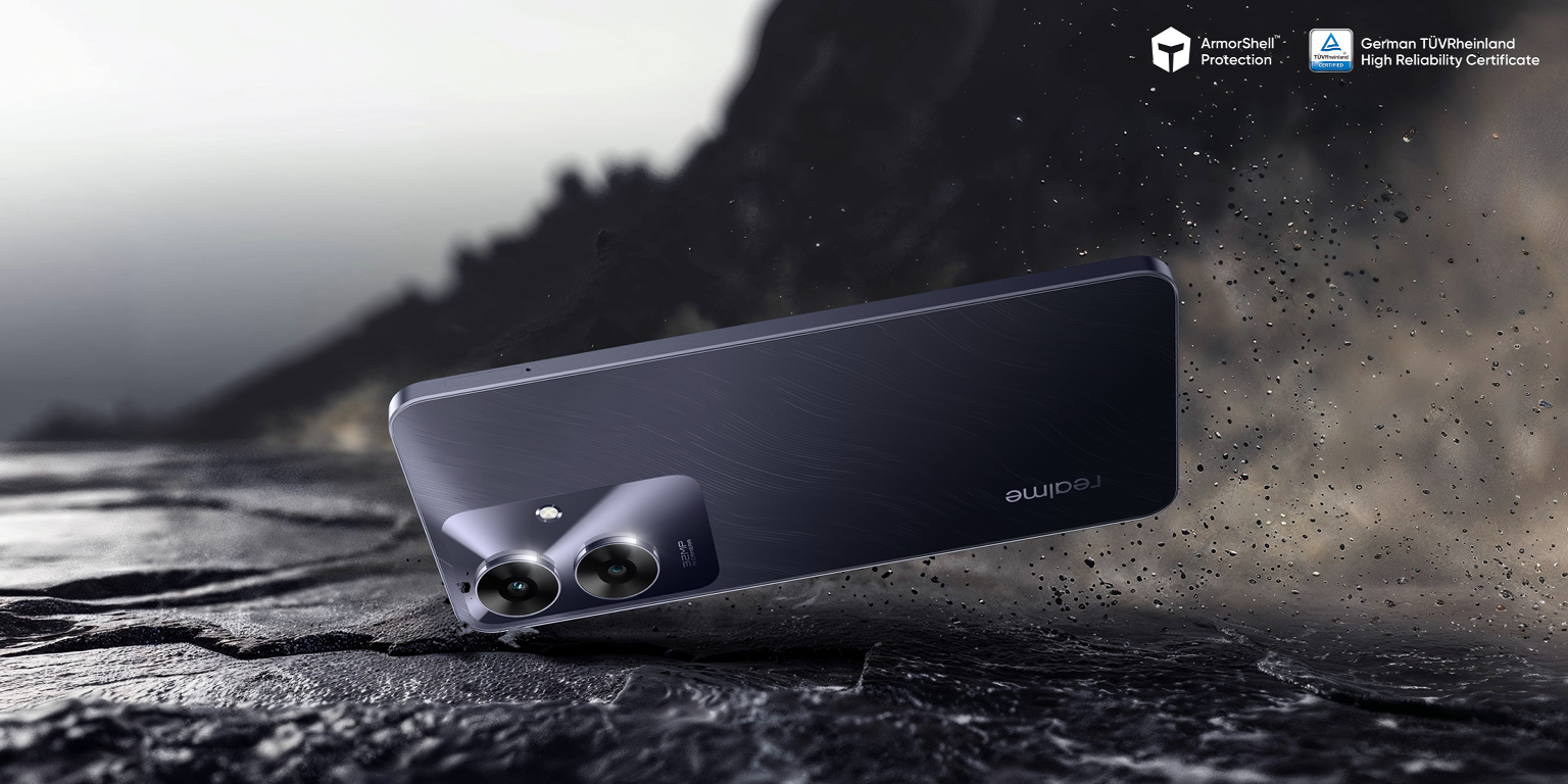 Мобільний телефон Realme Note 60 4/128GB Marble Black – фото