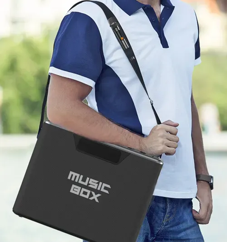 Портативна колонка HiFuture MusicBox 100W RGB Black (musicbox