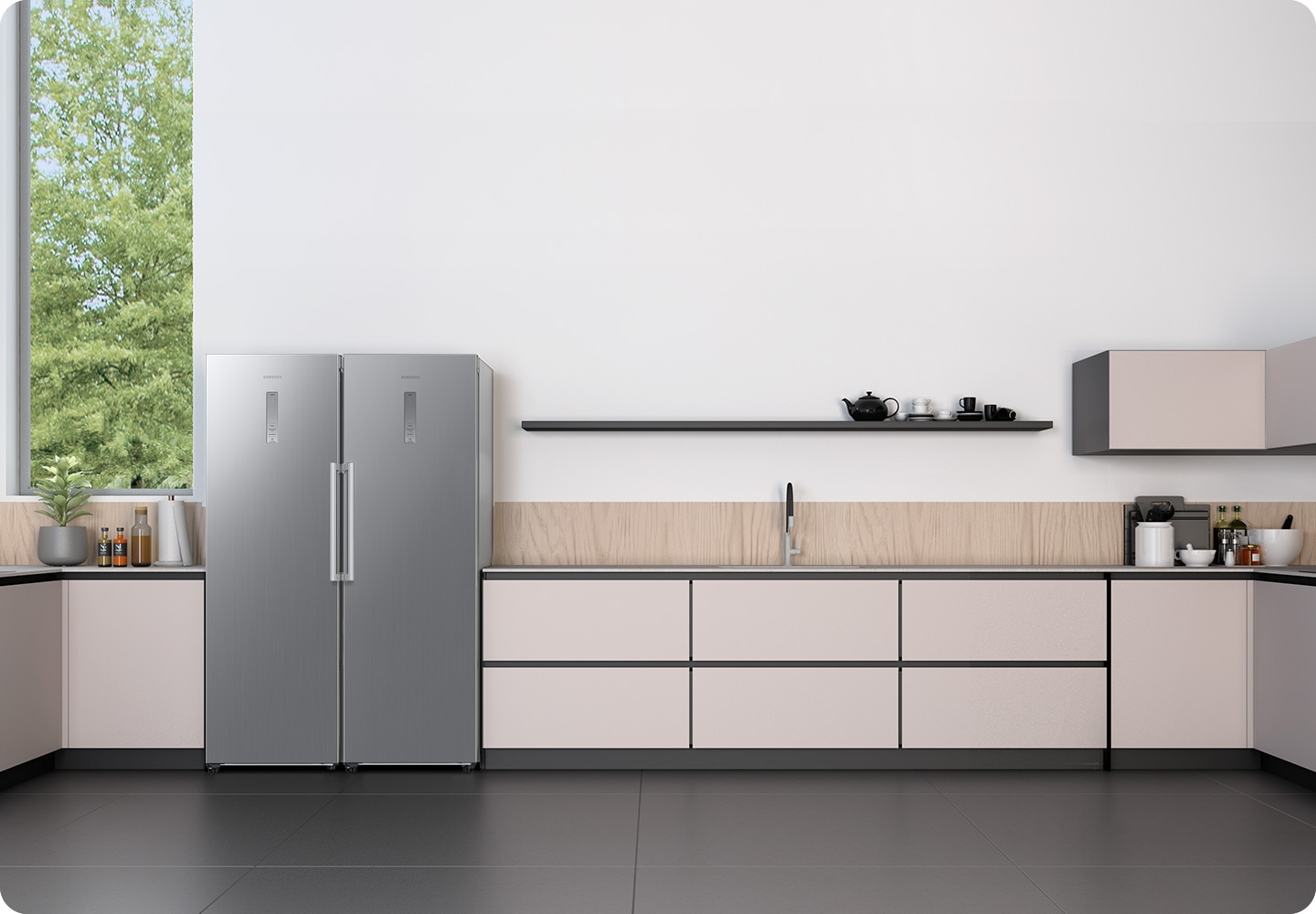 Морозильная камера Samsung RZ32C7BDES9/UA – фото, отзывы