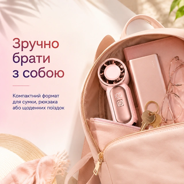 Удобно брать с собой