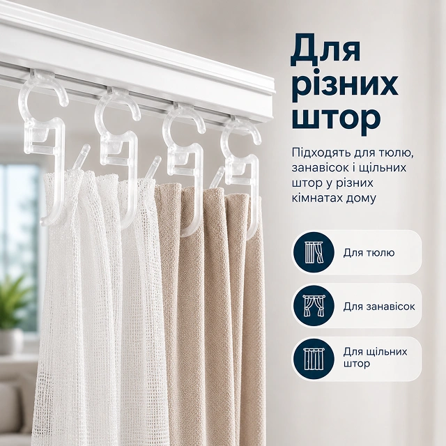 Для разных штор