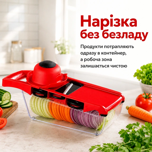 Нарезка без беспорядка