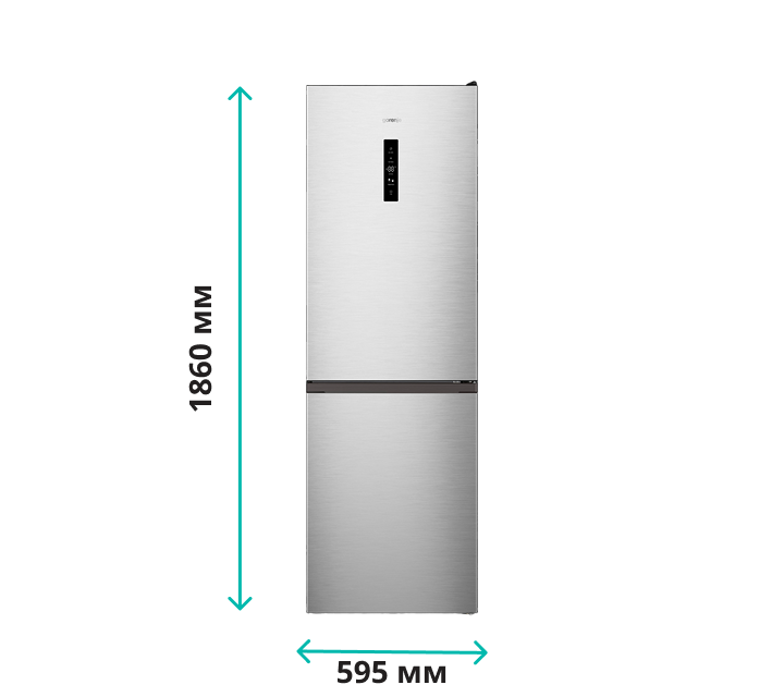 Двухкамерный холодильник Gorenje N619EAXL4 – фото, отзывы