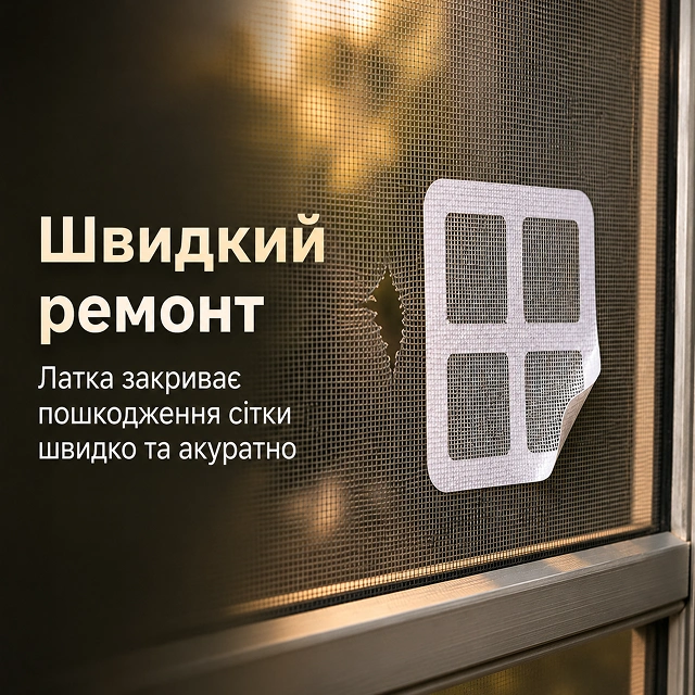 Быстрый ремонт сетки