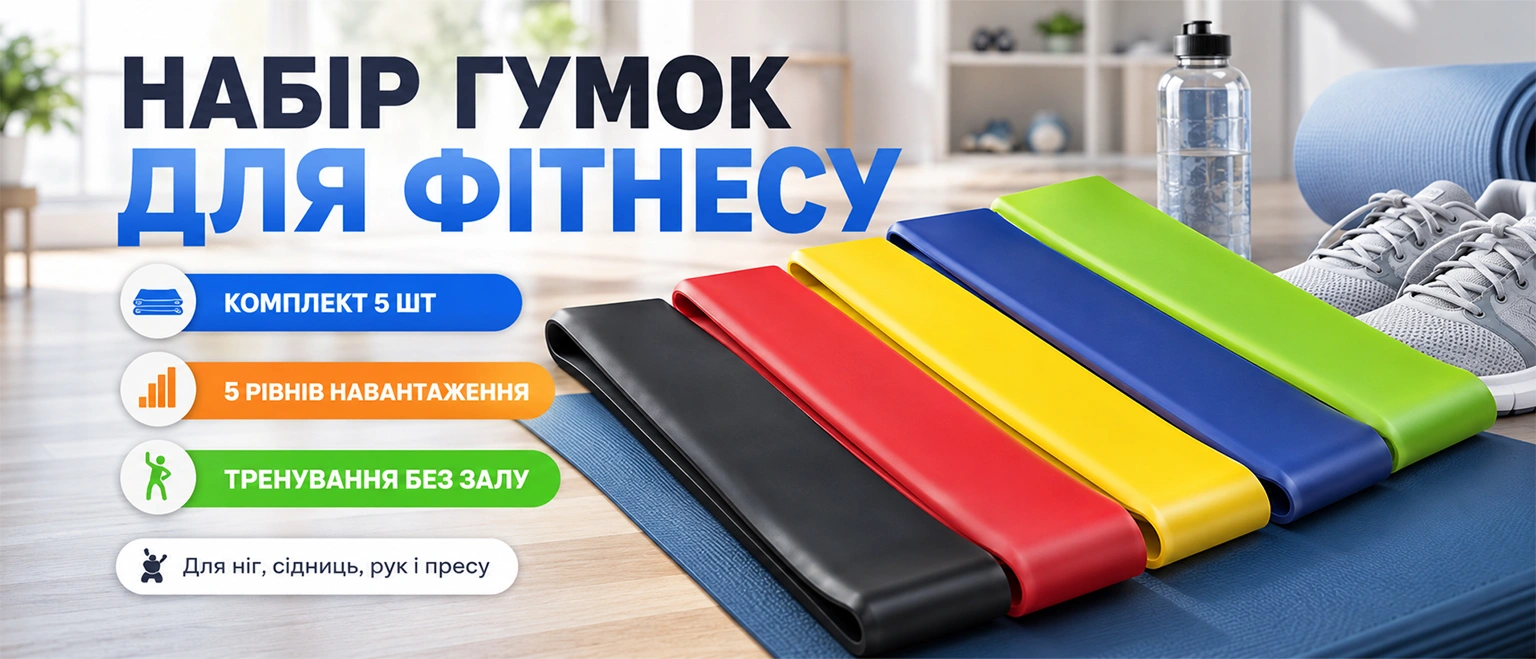 Набор резинок для фитнеса BRS