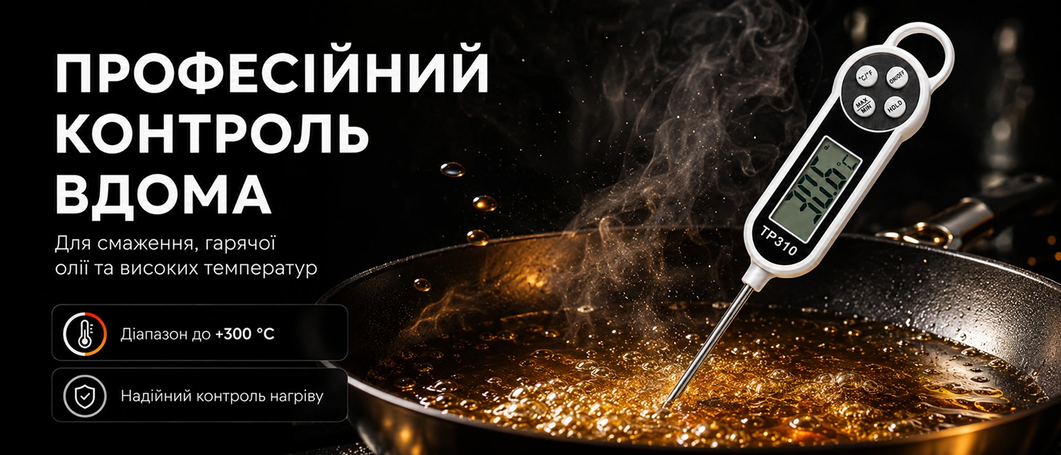 Профессиональный контроль дома - кухонный термометр KCASA TP310