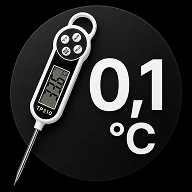 Иконка точности 0,1 °C