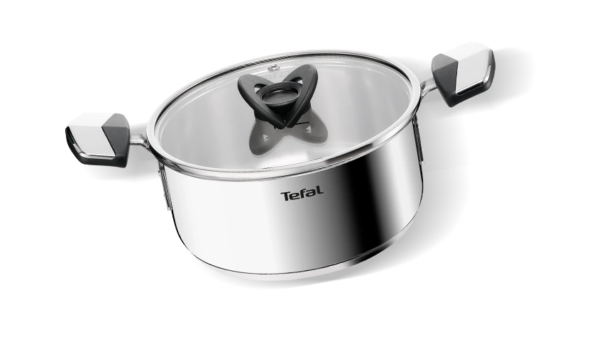 Кастрюля Tefal Emotion+ из нержавеющей стали