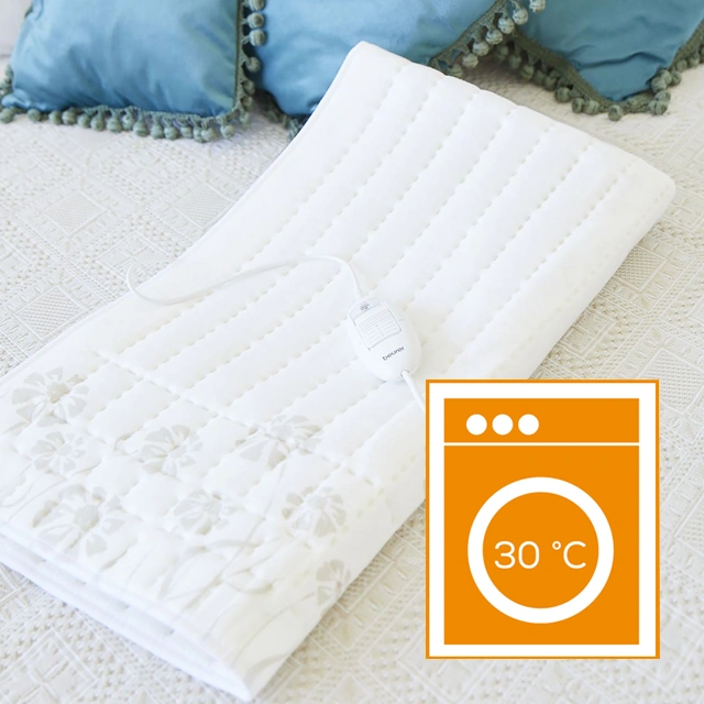 Складене електропростирадло Beurer TS 23 зі знаком прання при 30 °C