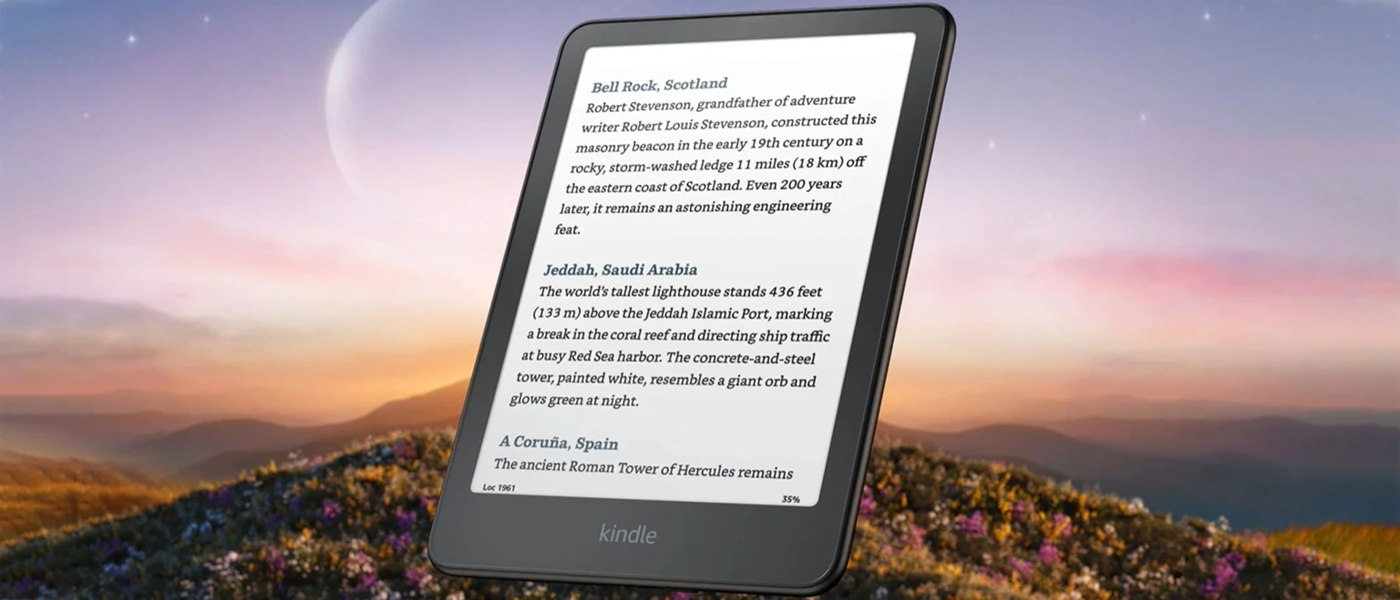 Kindle Screen Details