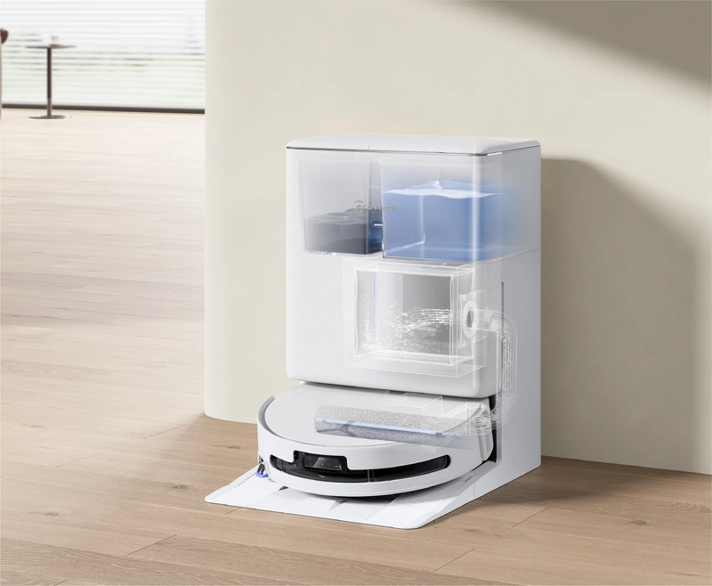Автоматичне вивантаження сміття — Ecovacs DEEBOT T90 PRO OMNI
