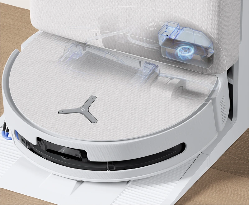 Автоматичне очищення контейнера для брудної води — Ecovacs DEEBOT T90 PRO OMNI
