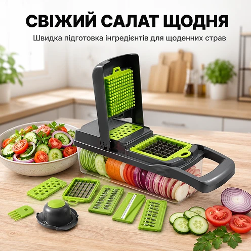 Быстрое приготовление свежих салатов каждый день
