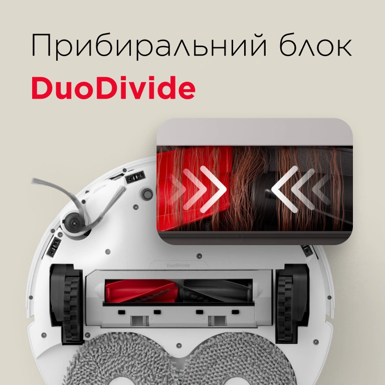 Прибиральний блок DuoDivide робота Roborock Qrevo Curv 5A1