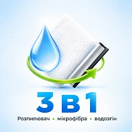 Компактный распылитель для окон D2 Green 3 в 1
