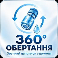 Поворотный механизм насадки на 360 градусов