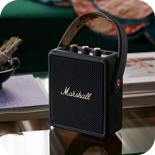 Налаштування еквалайзера колонки Marshall Stockwell II через мобільний застосунок Marshall Bluetooth