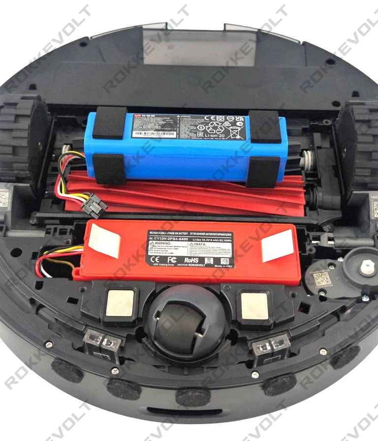 Автономна робота пилососа Xiaomi Roborock на одному заряді батареї RokkeVOLT 6400 мАг