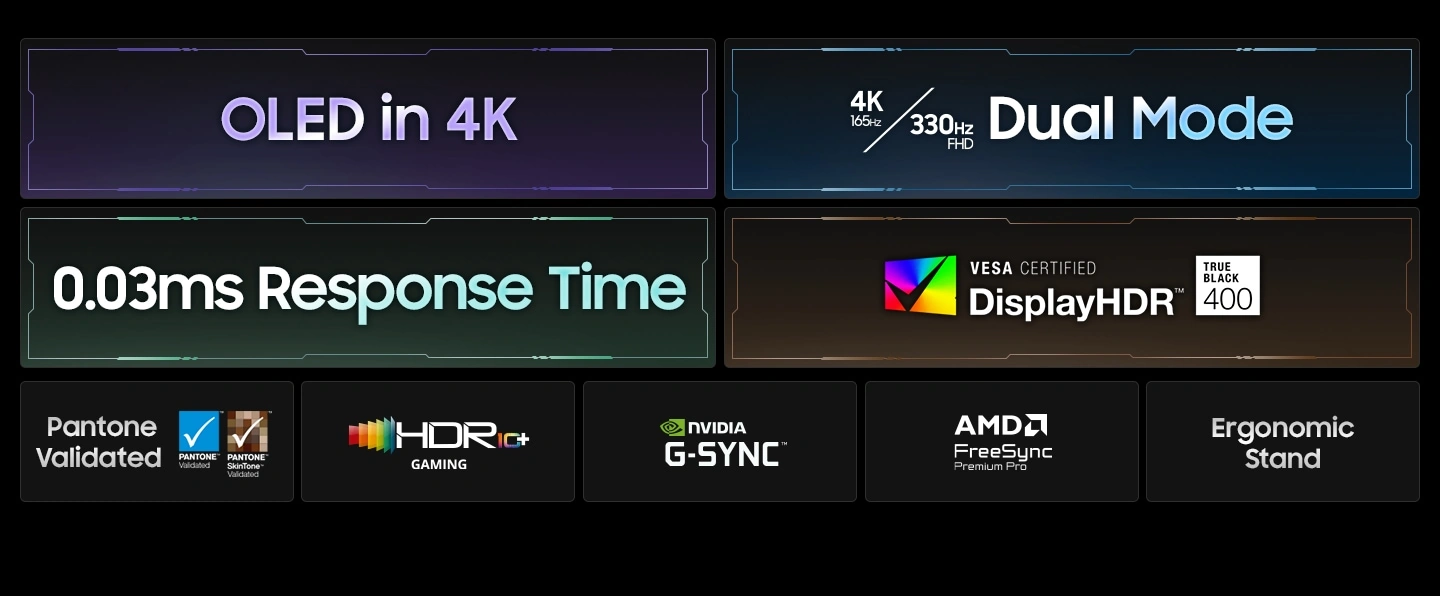 Обзор ключевых функций Samsung Odyssey OLED G7 G73SH