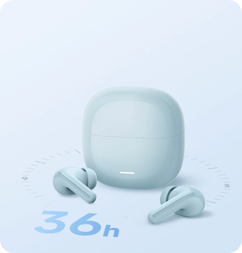 До 36 часов работы с зарядным кейсом