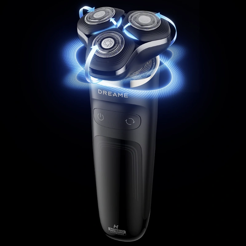 Плавающая головка электробритвы Dreame S9 Pro в режиме контуринга