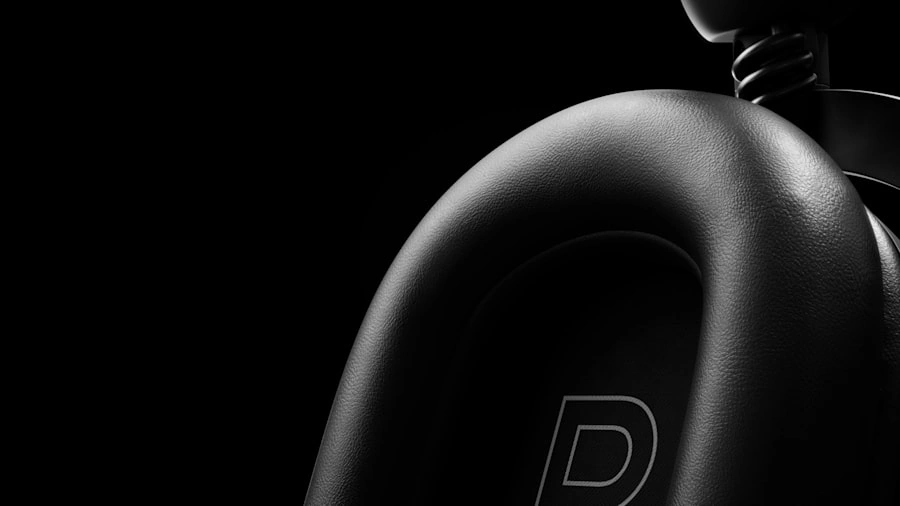 Амбушюр и шарнир гарнитуры Logitech G PRO X 2 крупным планом