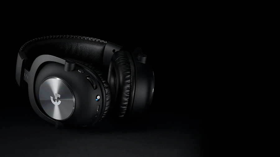 Гарнітура Logitech G PRO X WIRELESS крупним планом
