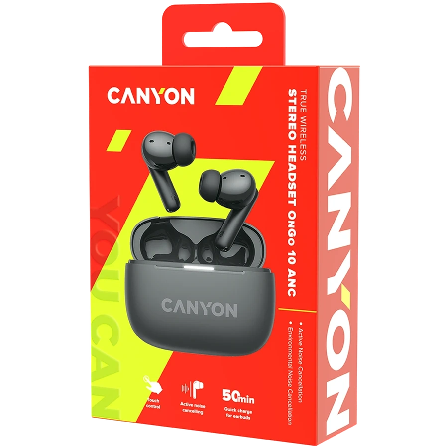 Canyon OnGo TWS-10 Graphite — комплект