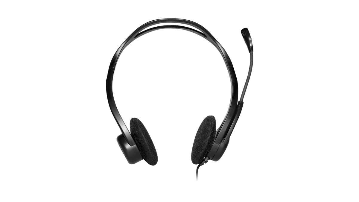 Гарнітура Logitech 960 USB, вид спереду