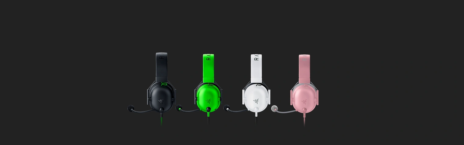 Доступные цвета Razer BlackShark V2 X