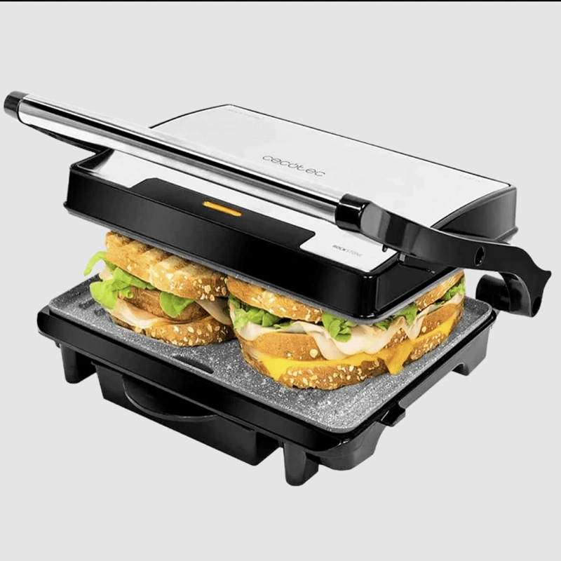 Гриль електричний CECOTEC Rock'nGrill 1500 Rapid із бутербродами